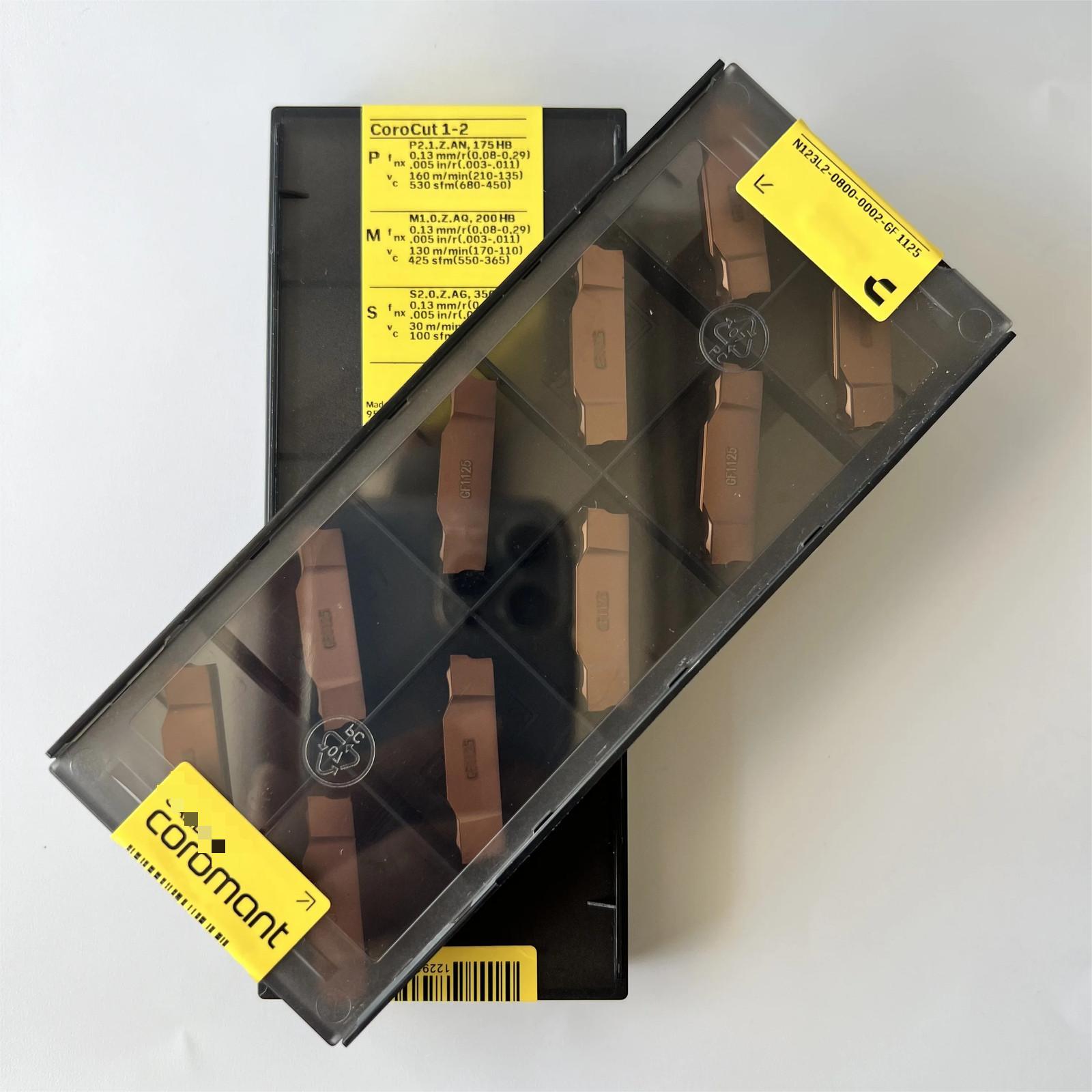 N123L2-0800-0002-GF 1125 / Industrial indexable Carbide Inserts 10 Pcs
N123L2-0800-0002-GF 1125 / Industrial indexable Carbide Inserts 10 Pcs