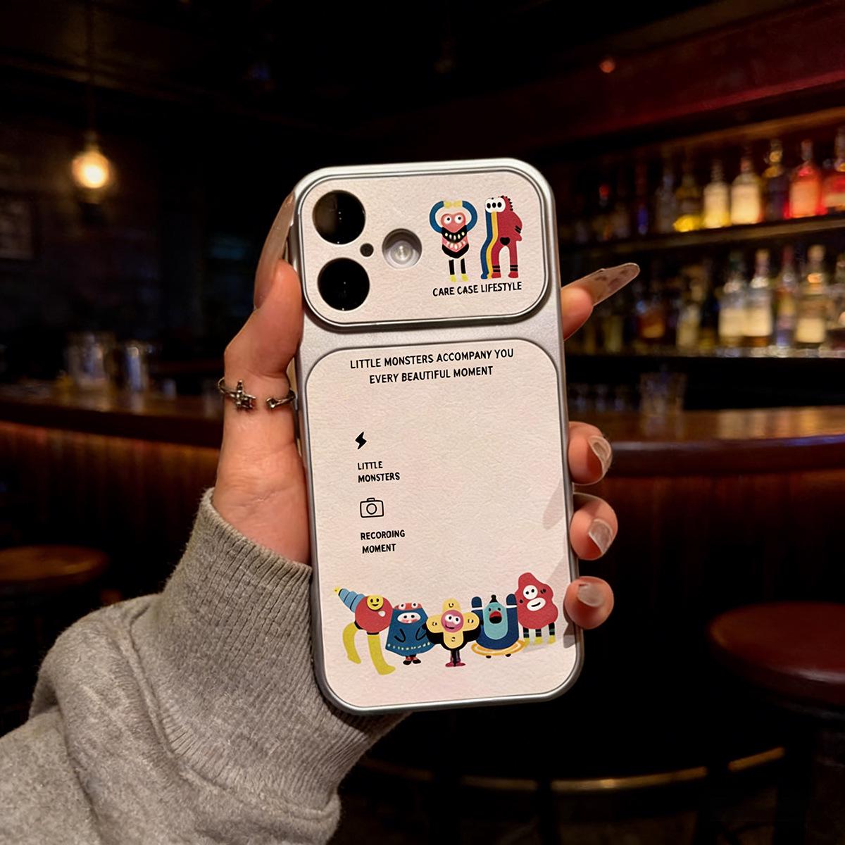 Compatible Cartoon Anti-Fall Case with All-Inclusive Lens Cover for Apple iPhone 17 Pro Max, 16 Pro, and 15. 15 Pro
Compatible Cartoon Anti-Fall Case with All-Inclusive Lens Cover for Apple iPhone 17 Pro Max, 16 Pro, and 15. 15 Pro