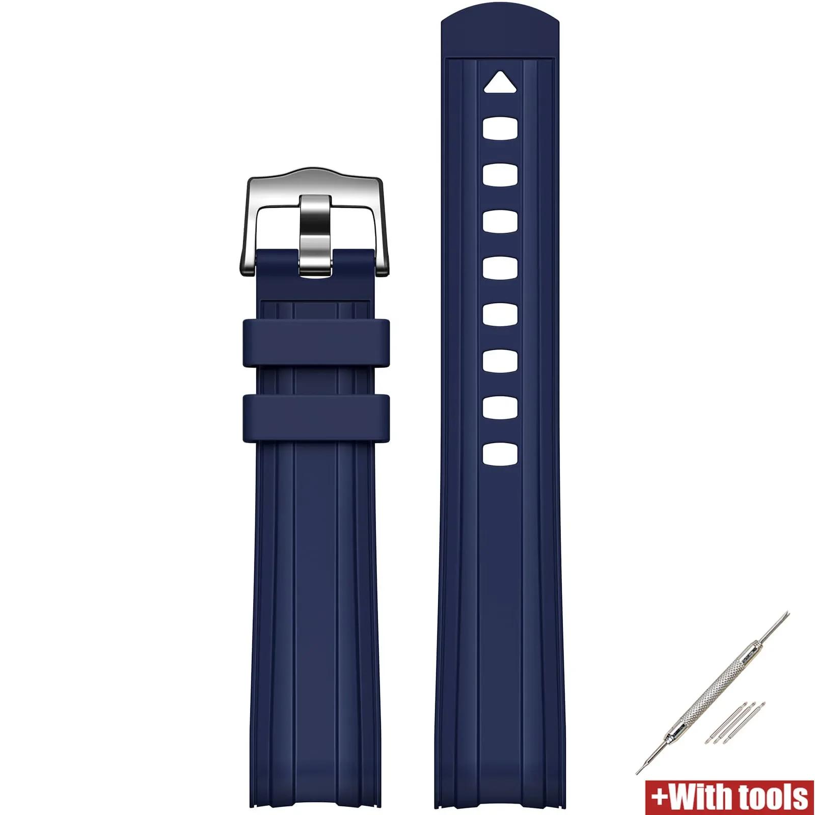 Silicone Rubber Strap for Omega X Swatch Joint MoonSwatch Curved End Diving Sport Watch Band Bracelet 20mm for Seamaster 300 20mm
Silicone Rubber Strap for Omega X Swatch Joint MoonSwatch Curved End Diving Sport Watch Band Bracelet 20mm for Seamaster 300 20mm