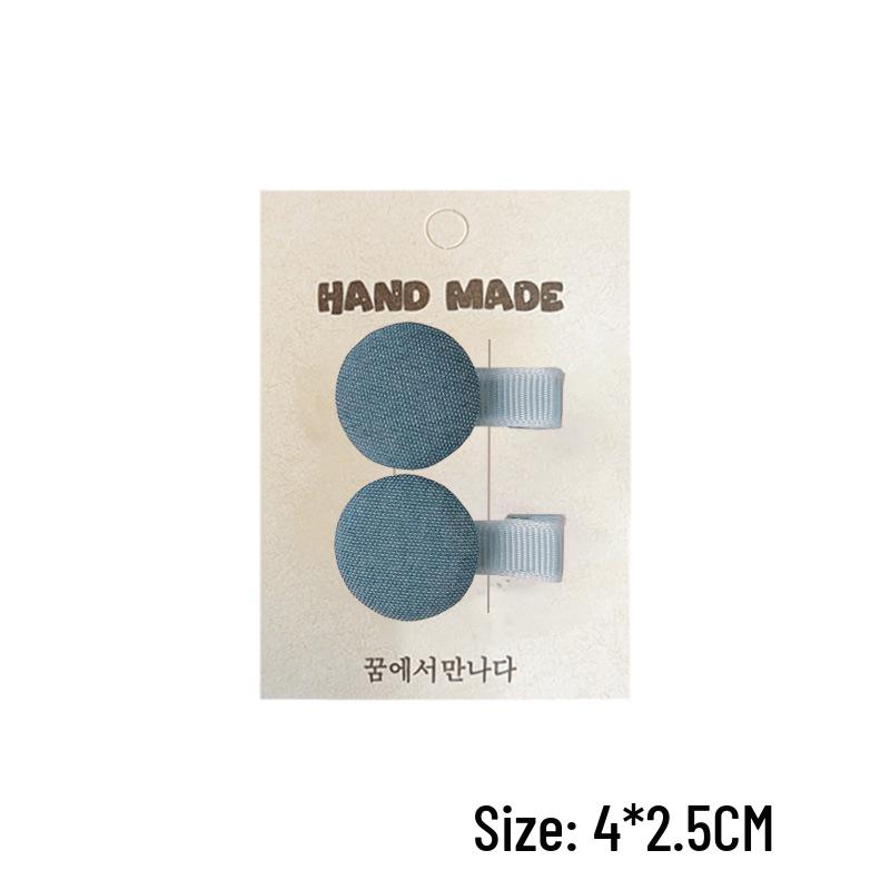 Plaid Button Hair Clips for Girls - Cute, Fabric BB Clips, Non-Damaging, Kid s Hair Accessories
Plaid Button Hair Clips for Girls - Cute, Fabric BB Clips, Non-Damaging, Kid s Hair Accessories
