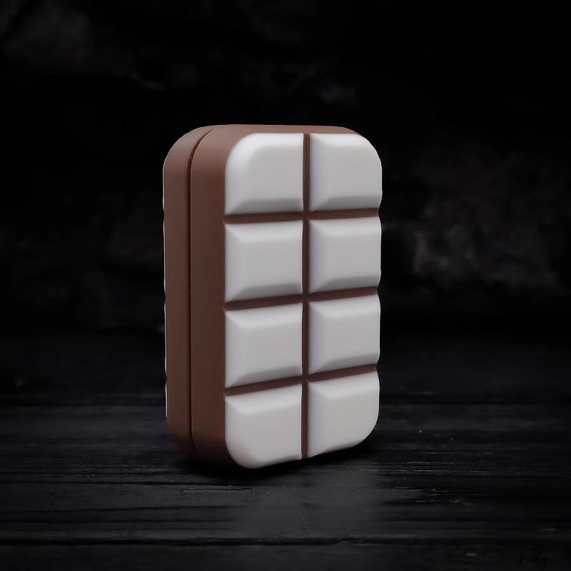 3D Printed Chocolate Magnetic Push Card Fidget EDC Mechanical Slider Pushing Plate Haptic Coin Sensory Relieve Stress Relief Toy чорний
3D Printed Chocolate Magnetic Push Card Fidget EDC Mechanical Slider Pushing Plate Haptic Coin Sensory Relieve Stress Relief Toy чорний