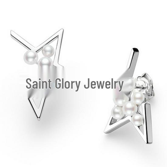 Adela Tangjing TASAKI Style 925 Silver Pearl Stud Earrings for Women – Simple, Anti-Allergy, Elegant Design
Adela Tangjing TASAKI Style 925 Silver Pearl Stud Earrings for Women – Simple, Anti-Allergy, Elegant Design