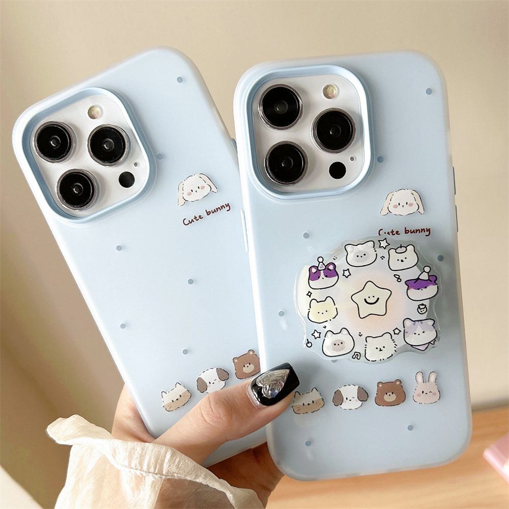Blue 2-in-1 Cute Puppy Stand iPhone 15Pro Max Case, suitable for iPhone 14 and 13Pro, for women. iPhone13pro
Blue 2-in-1 Cute Puppy Stand iPhone 15Pro Max Case, suitable for iPhone 14 and 13Pro, for women. iPhone13pro