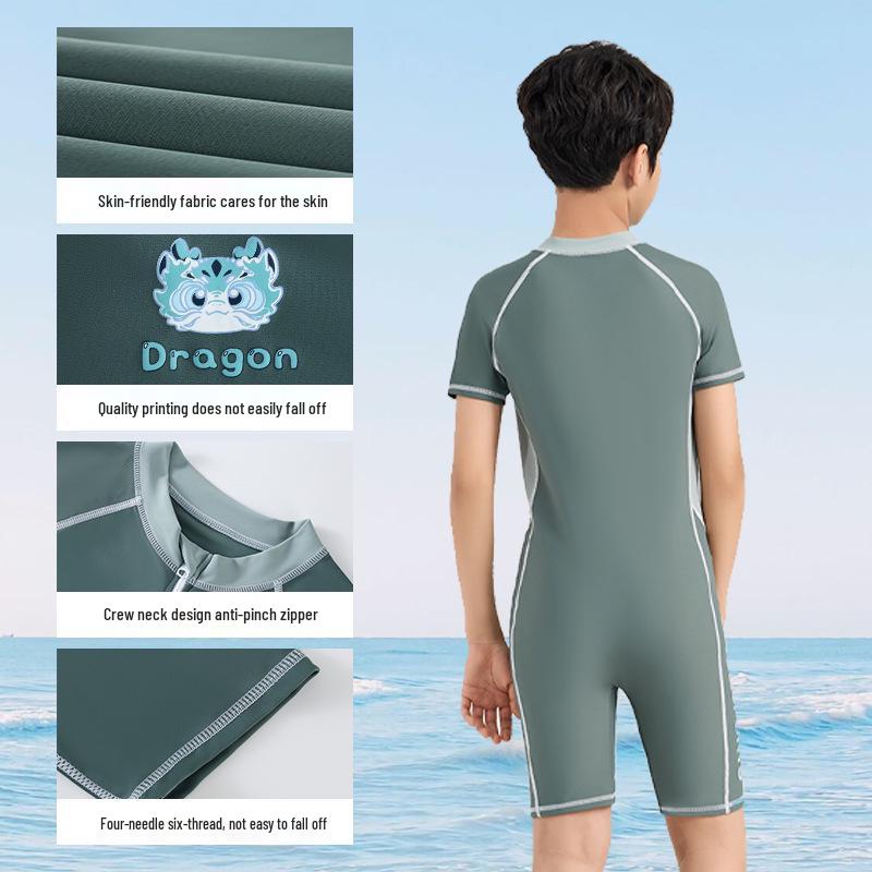 Professional Boys Quick-Dry Sun Protection Short Sleeve One-Piece Swimsuit 2025 for Kids 40-50 lbs
Professional Boys Quick-Dry Sun Protection Short Sleeve One-Piece Swimsuit 2025 for Kids 40-50 lbs