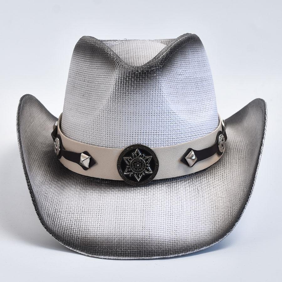 Western Style Straw Hats for Men Women Summer Beach Sun Hat Vintage Curled Edge Cowgirl Jazz Hat Sombrero Hombre One Size білий
Western Style Straw Hats for Men Women Summer Beach Sun Hat Vintage Curled Edge Cowgirl Jazz Hat Sombrero Hombre One Size білий