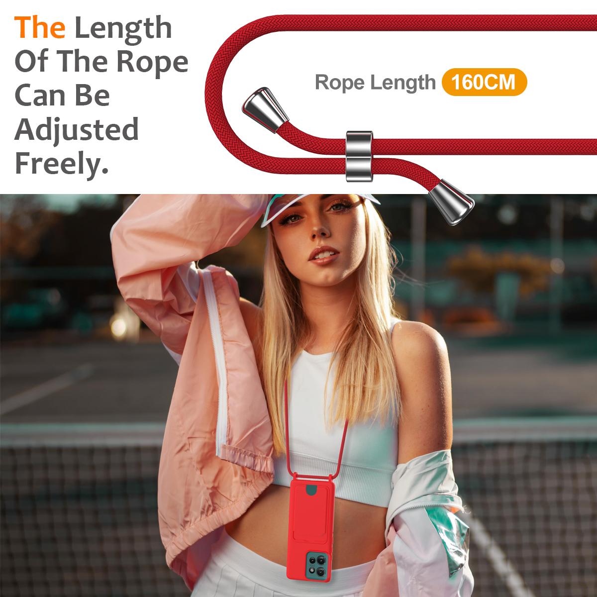 For Motorola Edge 50 5G Case Liquid Silicone Card Holder Phone Back Cover with Lanyard Red
For Motorola Edge 50 5G Case Liquid Silicone Card Holder Phone Back Cover with Lanyard Red