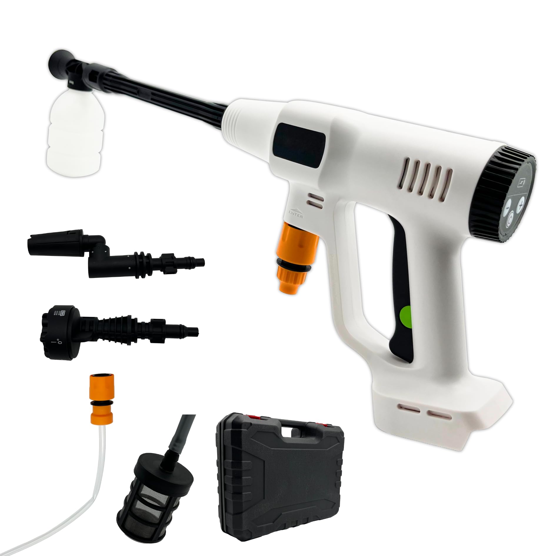 Совместимый с Makita Аккумуляторный Совместимый с Makita 18V и Бесщеточный Максимальное Давление Выброса Гибкий Ручной Автомобильный Зарядник Продается Longsafe белый
Совместимый с Makita Аккумуляторный Совместимый с Makita 18V и Бесщеточный Максимальное Давление Выброса Гибкий Ручной Автомобильный Зарядник Продается Longsafe белый