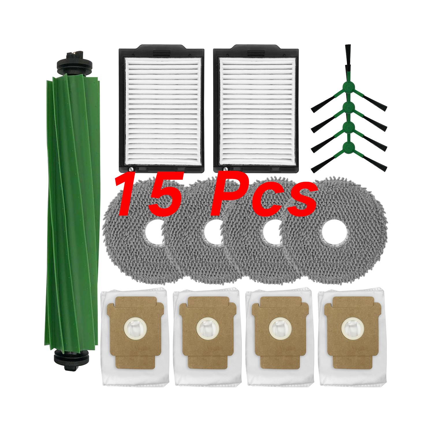 HOME TIMES 15Pcs Replacement Part Kit for iRobot Roomba Plus 405 Combo/ 505 Combo Robot Vacuum
HOME TIMES 15Pcs Replacement Part Kit for iRobot Roomba Plus 405 Combo/ 505 Combo Robot Vacuum