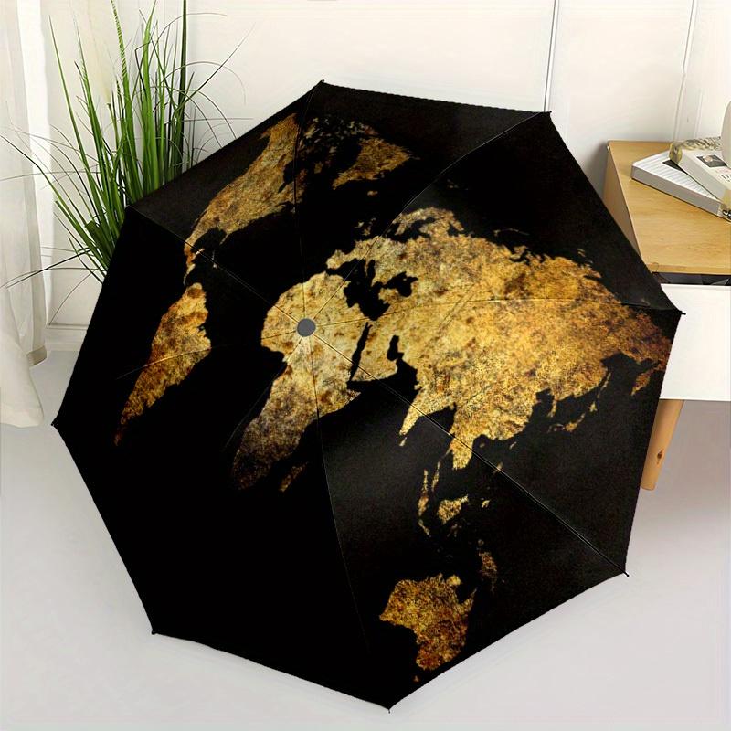 World Map Pattern New Umbrella, 1pc Automatic Folding Umbrella, Portable Foldable Design Travel Umbrella, Outdoor Umbrella, Un (as the picture,Iron&8K)
World Map Pattern New Umbrella, 1pc Automatic Folding Umbrella, Portable Foldable Design Travel Umbrella, Outdoor Umbrella, Un (as the picture,Iron&8K)