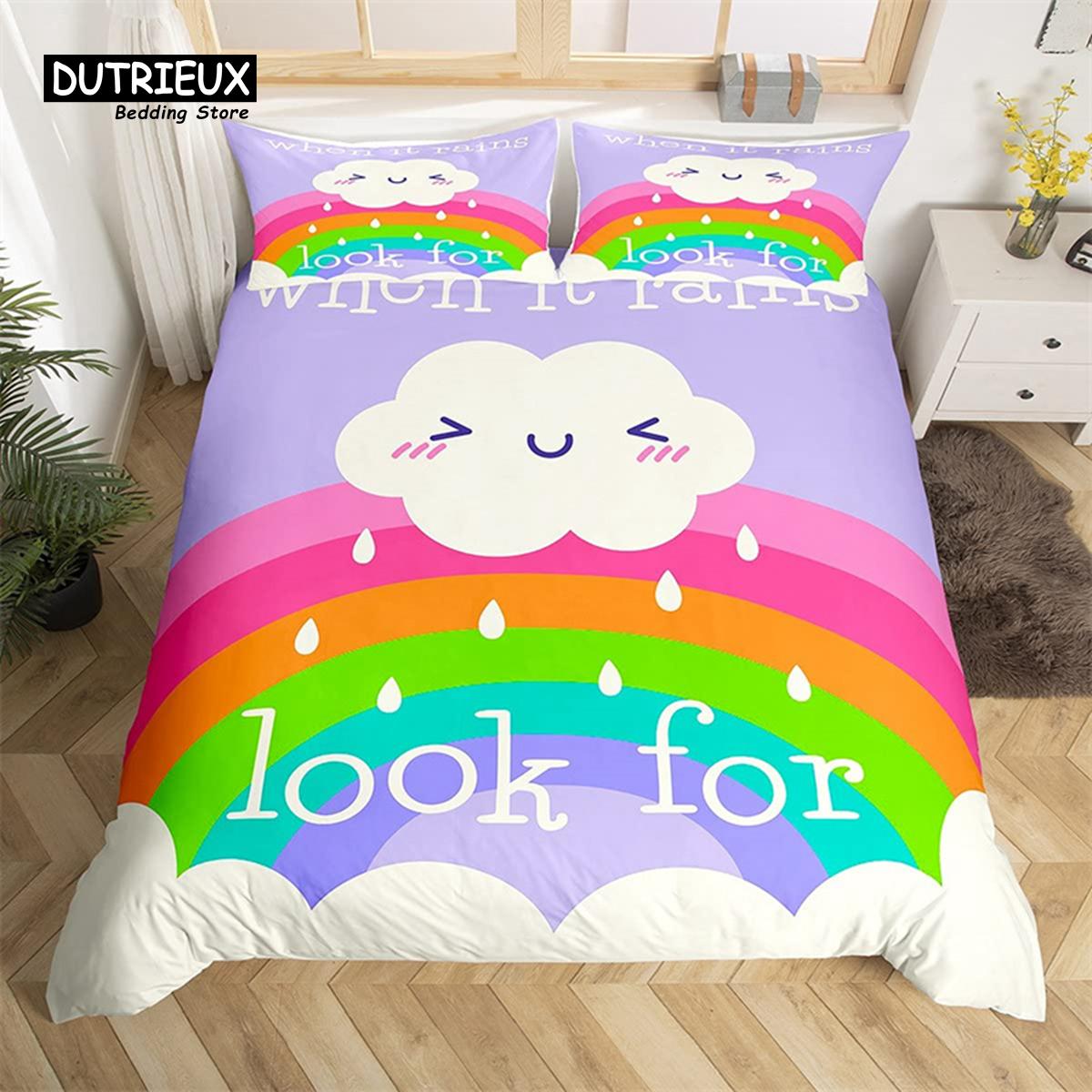 Comfortable Elegant King Queen Cartoon Rainbow Bohemian Eyes Moon Sun Polyester Kawaii Cloud Dream Catcher Comforter Comforter (quilt)-EU Single(135*200cm)3pcs
Comfortable Elegant King Queen Cartoon Rainbow Bohemian Eyes Moon Sun Polyester Kawaii Cloud Dream Catcher Comforter Comforter (quilt)-EU Single(135*200cm)3pcs