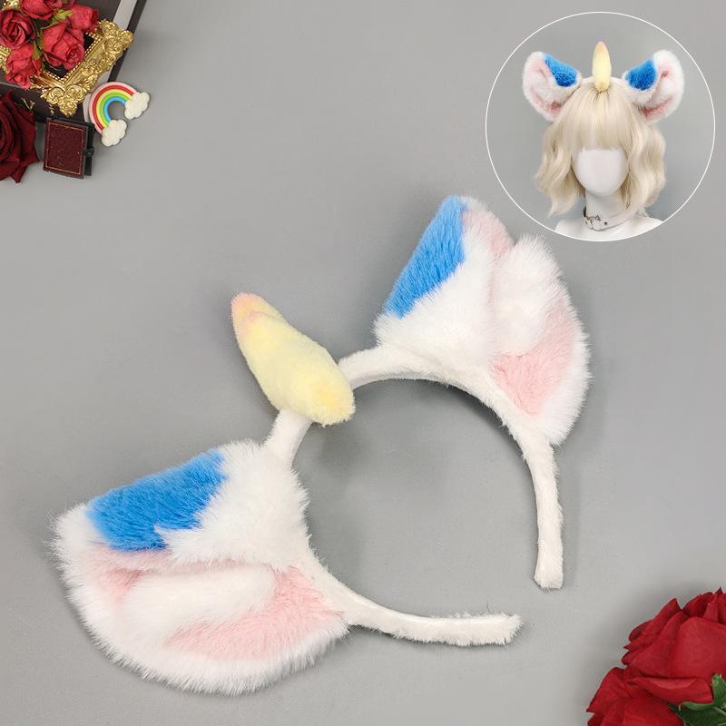 Pixiu Ruibeast ears wash face headband cute funny mask head band Tianlu Pipi cos plush ear headband
Pixiu Ruibeast ears wash face headband cute funny mask head band Tianlu Pipi cos plush ear headband