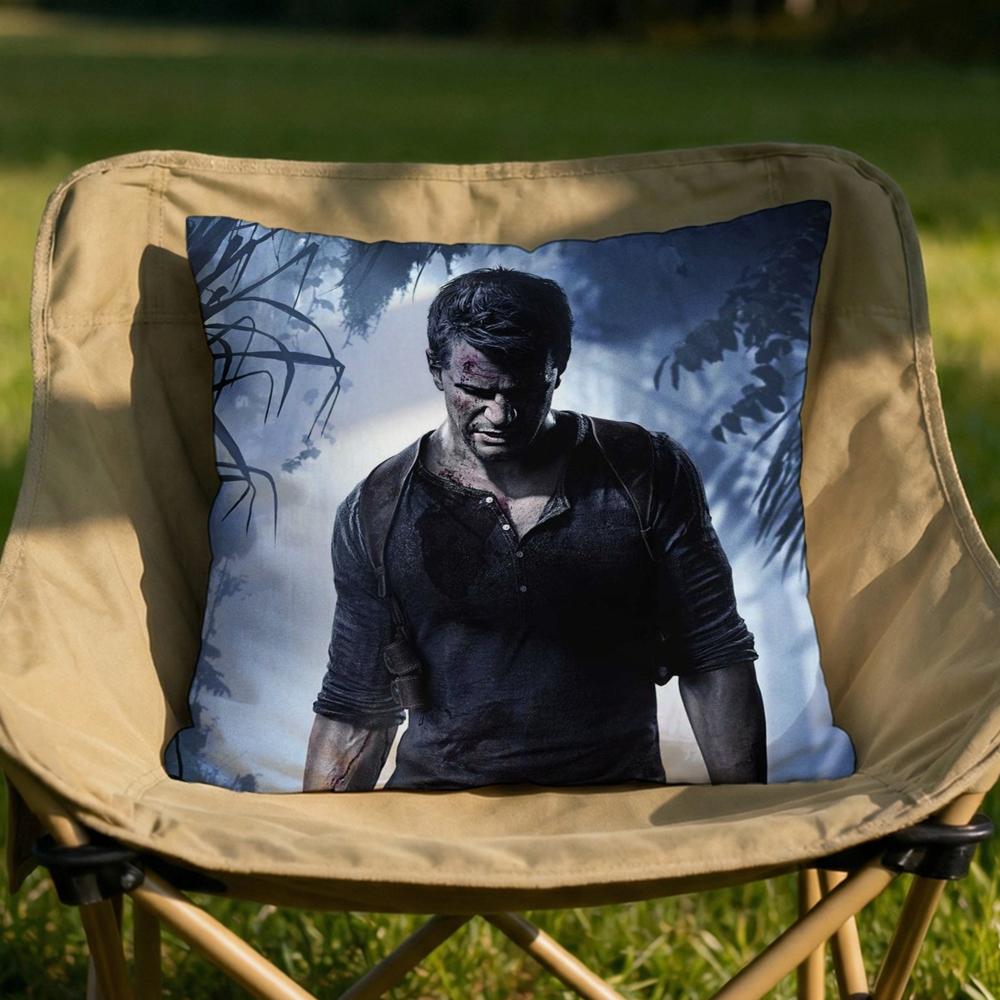 UUncharted VVideo Cushion Cover Soft Reversible Durable Pillow Cover MultiScene Use for Home Car Daily Comfort 30X30cm
UUncharted VVideo Cushion Cover Soft Reversible Durable Pillow Cover MultiScene Use for Home Car Daily Comfort 30X30cm