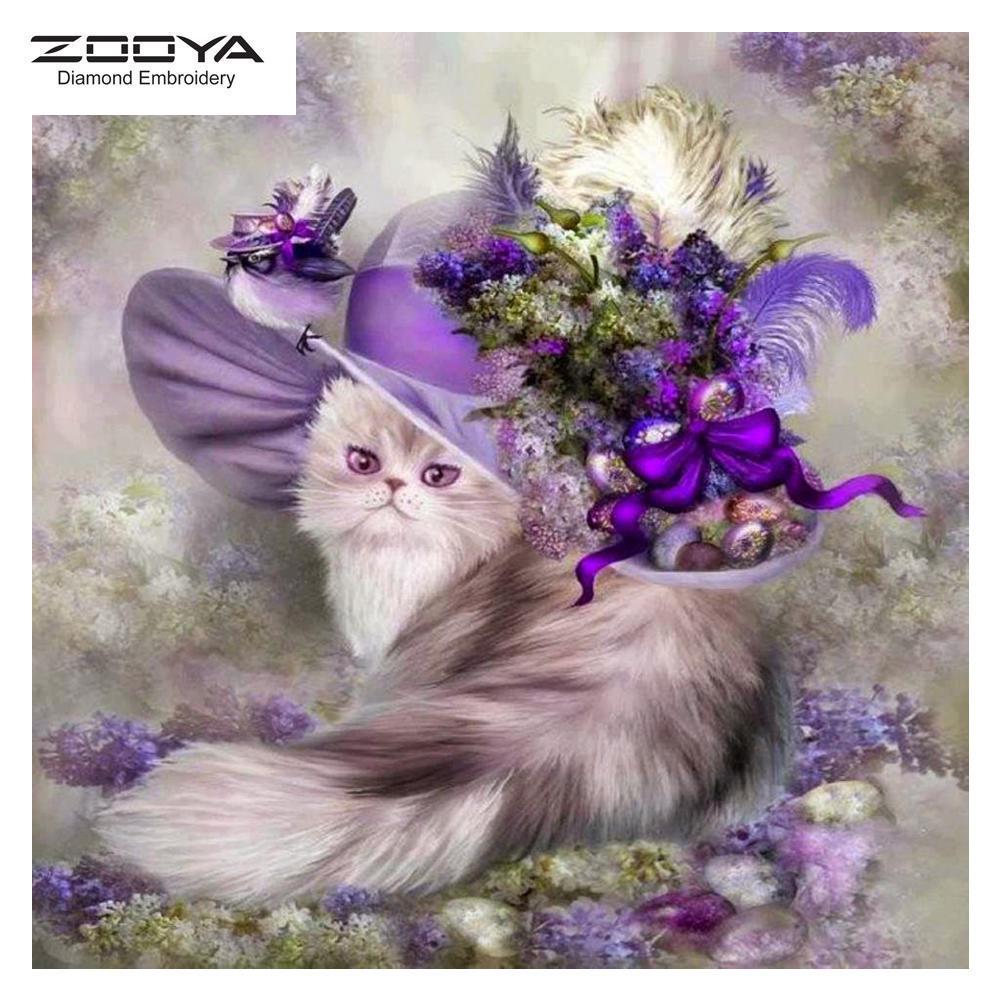 ZOOYA 3D Алмазная вышивка Картина Вышивка крестиком Круглая картина со стразами Аристократическая кошка
ZOOYA 3D Алмазная вышивка Картина Вышивка крестиком Круглая картина со стразами Аристократическая кошка