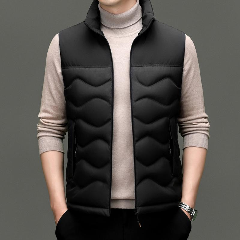 Men s Trendy Stand Collar Down Vest - 2025 Autumn/Winter Collection for Middle-Aged & Young Men - Warm & Loose Fit Outerwear 3XL чорний
Men s Trendy Stand Collar Down Vest - 2025 Autumn/Winter Collection for Middle-Aged & Young Men - Warm & Loose Fit Outerwear 3XL чорний