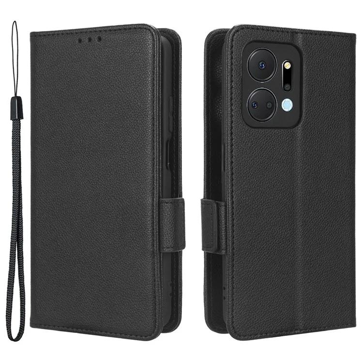 Leather Cell Phone Cover For Honor X7a 5G / Play7T 5G Wallet Stand Litchi Texture Shockproof Flip Phone Case
Leather Cell Phone Cover For Honor X7a 5G / Play7T 5G Wallet Stand Litchi Texture Shockproof Flip Phone Case