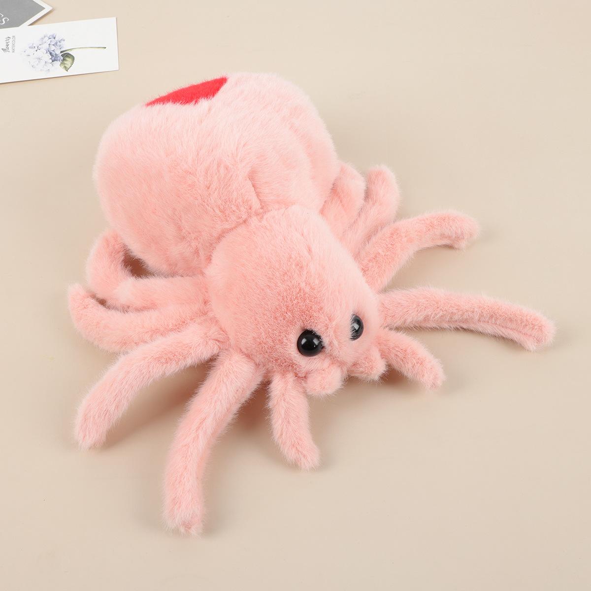 New Red Tailed Spider Plush Toy, Funny Doll, Cartoon Doll 25cm розовый
New Red Tailed Spider Plush Toy, Funny Doll, Cartoon Doll 25cm розовый