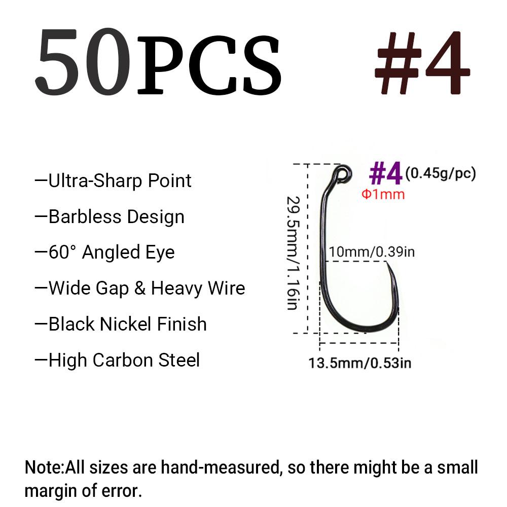 50 шт. безбородочных джиговых крючков из высокоуглеродистой стали Aberdeen 60° крючки для вязания мушек для стримеров, нимф, морской рыбалки на окуня, крючки для ловли червя красный
50 шт. безбородочных джиговых крючков из высокоуглеродистой стали Aberdeen 60° крючки для вязания мушек для стримеров, нимф, морской рыбалки на окуня, крючки для ловли червя красный