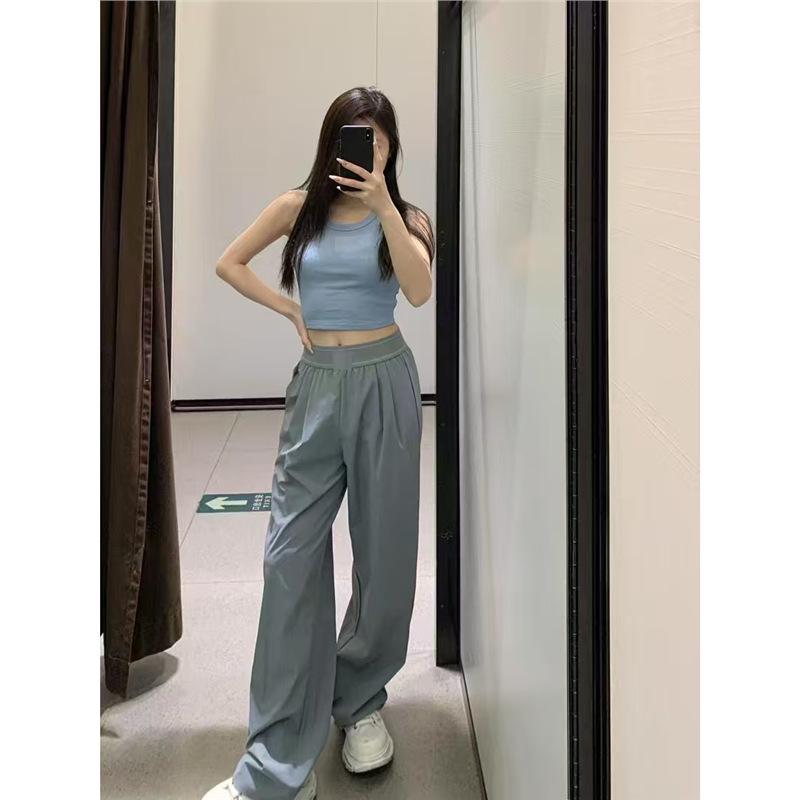 Spring High-Waisted Wide-Leg Yoga Pants with Elastic Waist Large
Spring High-Waisted Wide-Leg Yoga Pants with Elastic Waist Large
