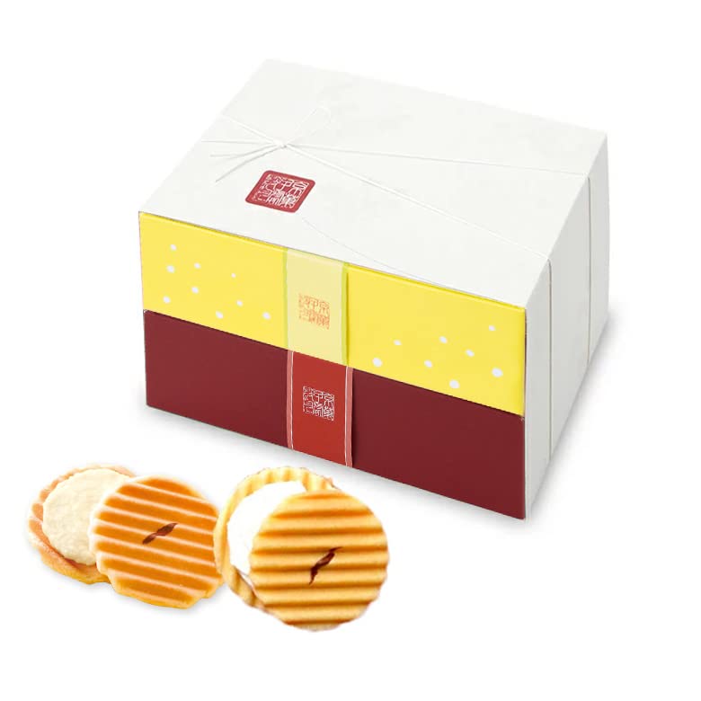 Hime Senjyu Senbei Rice Squash and Sugar 12 pieces by Kogetsu Perfect for Summer Kyoto Japanese Thank You Gifts (Two-Tiered Crackers) (Lemon Cream,
Hime Senjyu Senbei Rice Squash and Sugar 12 pieces by Kogetsu Perfect for Summer Kyoto Japanese Thank You Gifts (Two-Tiered Crackers) (Lemon Cream,