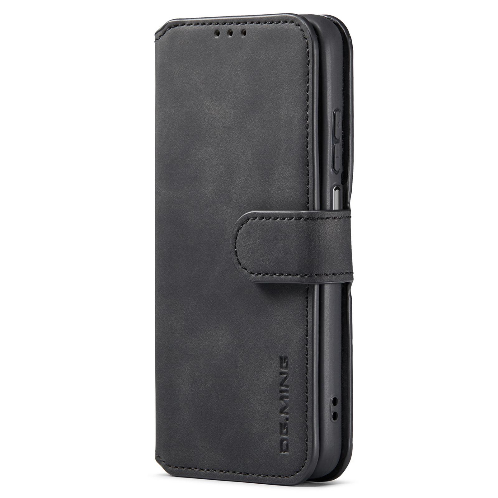 DG.MING Retro Style Magnetic Clasp PU Leather Stand Wallet Phone Case Protector for Samsung Galaxy A13 5G/A04s 4G (164.7 x 76.7 x 9.1 mm) Brown
DG.MING Retro Style Magnetic Clasp PU Leather Stand Wallet Phone Case Protector for Samsung Galaxy A13 5G/A04s 4G (164.7 x 76.7 x 9.1 mm) Brown