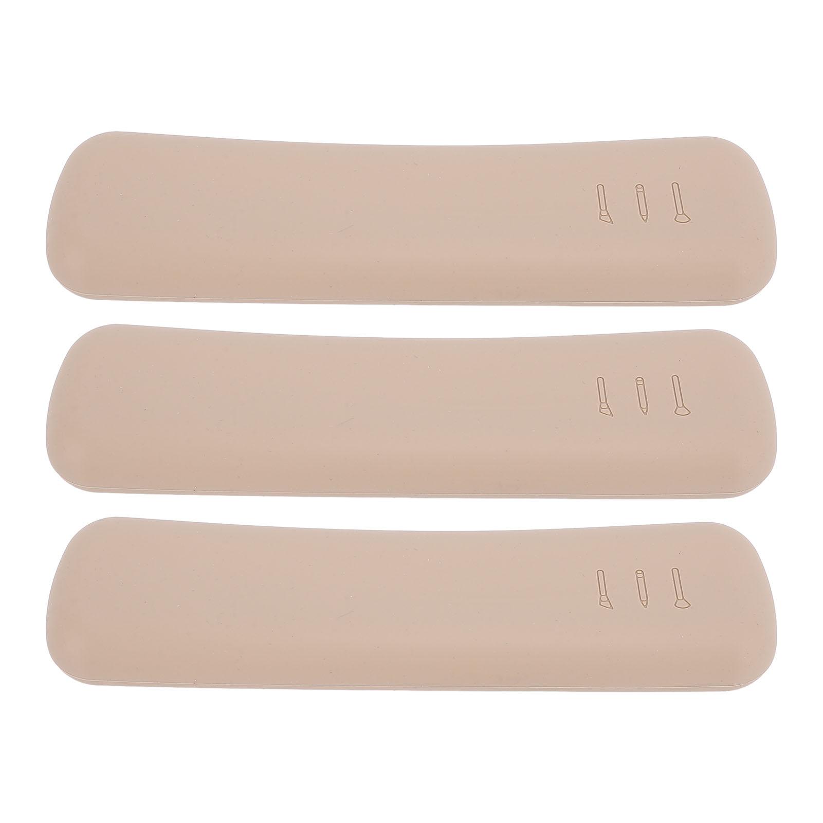 3 шт. Силиконовый держатель для кистей для макияжа, портативный органайзер для инструментов против выпадения, силиконовая косметика
3 шт. Силиконовый держатель для кистей для макияжа, портативный органайзер для инструментов против выпадения, силиконовая косметика