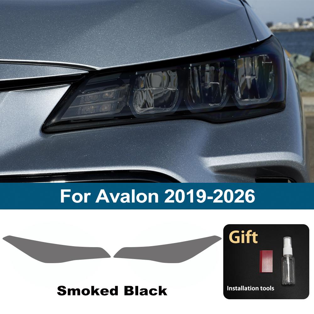 Smoke Black Pre Cut Anti-Scratch Headlight Vinyl Wrap Film For Toyota Avalon 2019-2026 TPU PPF Car Headlight Protective Film For Avalon 19-26 SMK
Smoke Black Pre Cut Anti-Scratch Headlight Vinyl Wrap Film For Toyota Avalon 2019-2026 TPU PPF Car Headlight Protective Film For Avalon 19-26 SMK