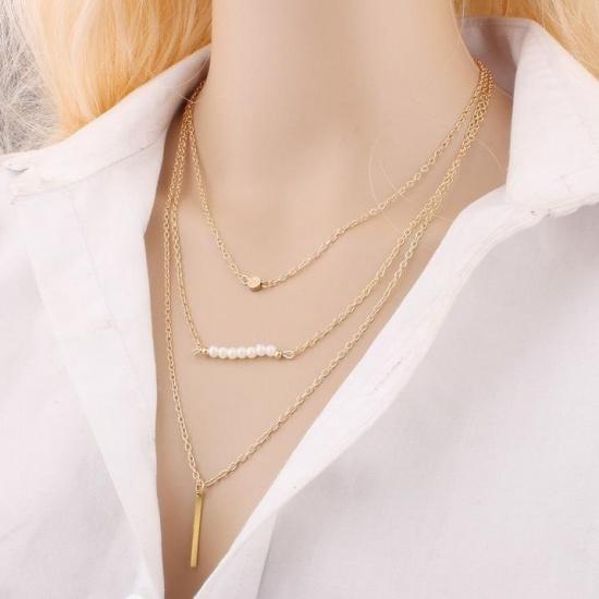 C135 Special Offer Hot Sale Beautiful Fashion Simple Pearl Multi-layer Necklace
C135 Special Offer Hot Sale Beautiful Fashion Simple Pearl Multi-layer Necklace