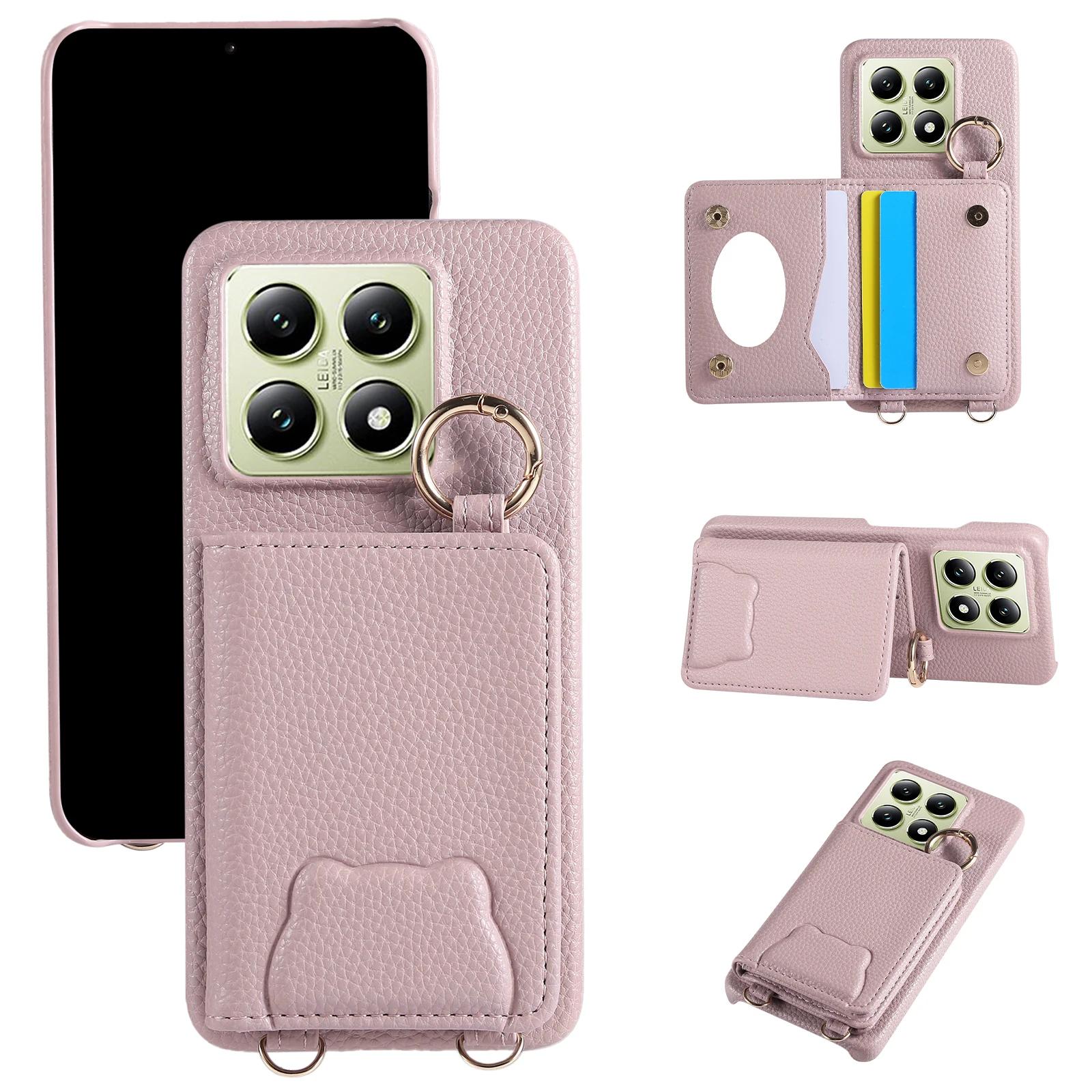 Crossbody Cards Solt Wallet Leather Case For Xiaomi Redmi Note 13 Pro Plus 12 14T 14C 13T 13C POCO X6 Mirror Ring Holder Cover For POCO X6Pro 5G
Crossbody Cards Solt Wallet Leather Case For Xiaomi Redmi Note 13 Pro Plus 12 14T 14C 13T 13C POCO X6 Mirror Ring Holder Cover For POCO X6Pro 5G
