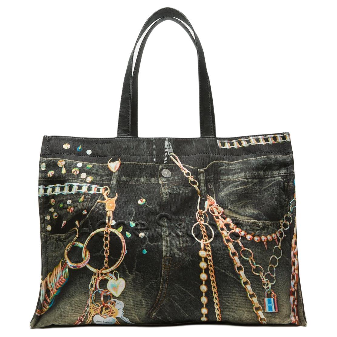 Acne Studios New Spring Limited Edition Large Embossed Logo Tote Bag Cotton Shoulder Bag Unisex tote bag Black Green Yellow C10294-AOM Basic Set (Bag)
Acne Studios New Spring Limited Edition Large Embossed Logo Tote Bag Cotton Shoulder Bag Unisex tote bag Black Green Yellow C10294-AOM Basic Set (Bag)