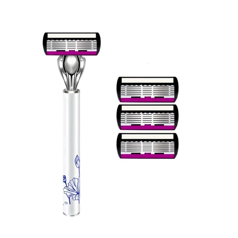 6-слойное лезвие, мужское лезвие из нержавеющей стали, классическая бритва с промыванием водой, острое лезвие для чистого бритья
6-слойное лезвие, мужское лезвие из нержавеющей стали, классическая бритва с промыванием водой, острое лезвие для чистого бритья