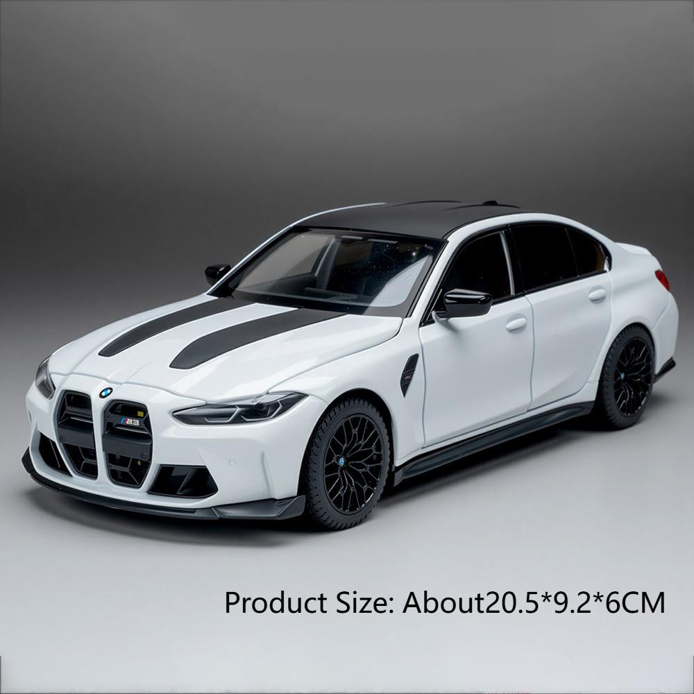 Scale 1:24 X5M M3 Model Car Toy Doors Opened Sound Light Miniature Models Pull Back Shock Absorption Cars Living Room Decoration
Scale 1:24 X5M M3 Model Car Toy Doors Opened Sound Light Miniature Models Pull Back Shock Absorption Cars Living Room Decoration