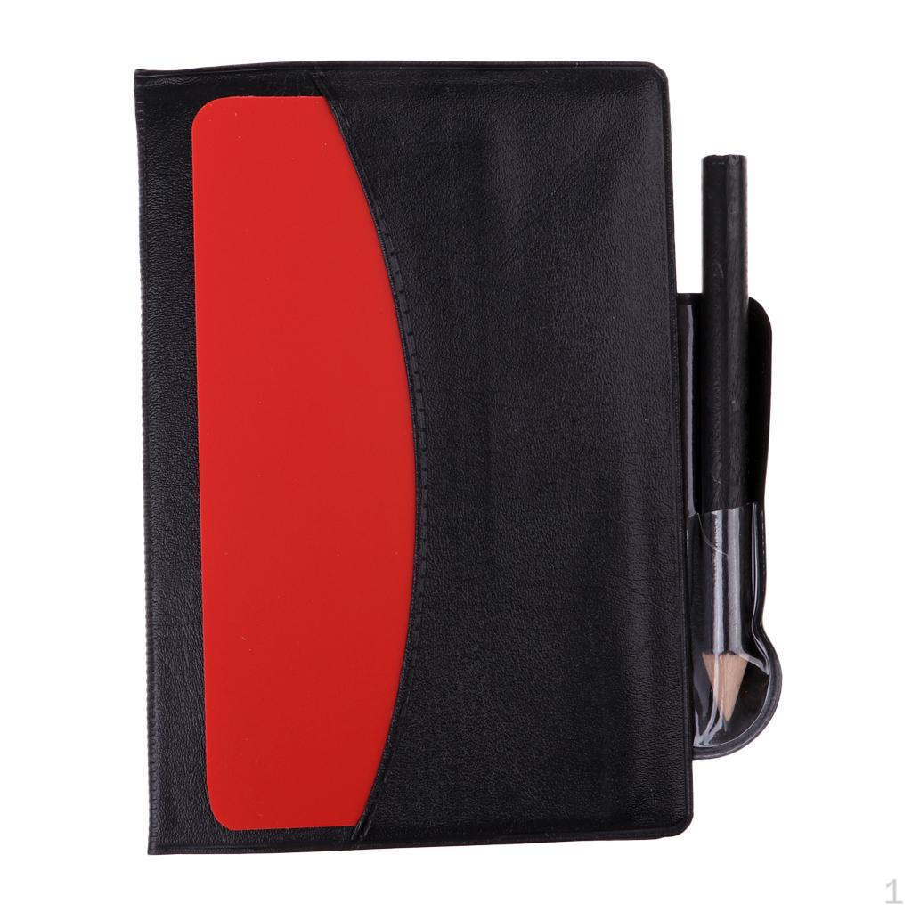 Football Referees Wallet Notebook with Card Pencil Soccer Set
Football Referees Wallet Notebook with Card Pencil Soccer Set