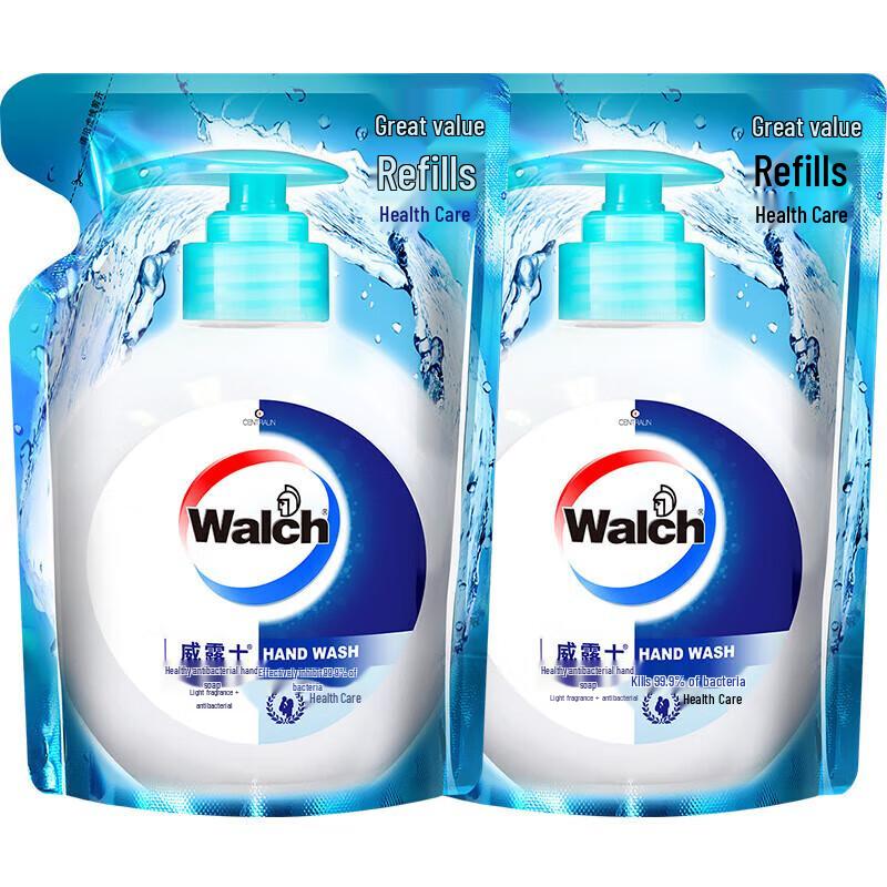 Walch Health Care Antibacterial Hand Wash Refill Pouch 525ml x2
Walch Health Care Antibacterial Hand Wash Refill Pouch 525ml x2