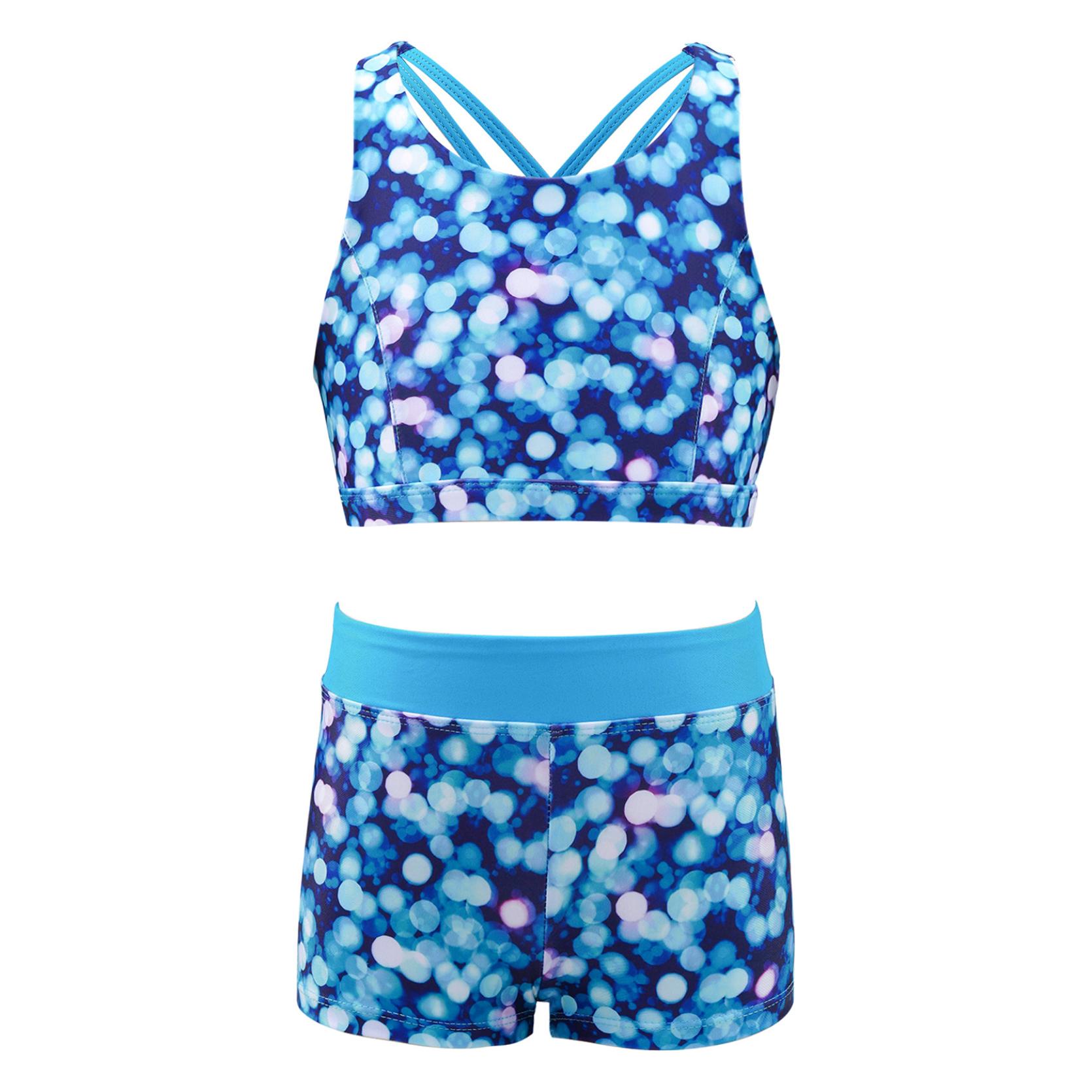 Спортивная одежда из двух предметов для гимнастики и танцев для девочек, укороченный топ со спиной-гонщиком и шорты с попой, купальники 11-12 Years
Спортивная одежда из двух предметов для гимнастики и танцев для девочек, укороченный топ со спиной-гонщиком и шорты с попой, купальники 11-12 Years