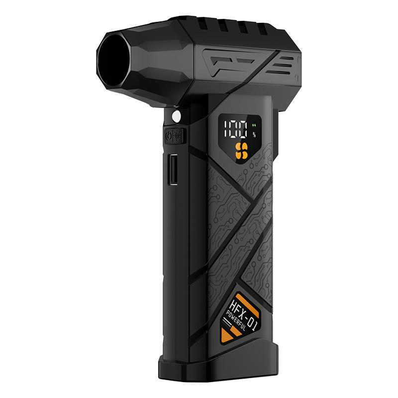 Violent Turbine Handheld Fan, High-speed Brushless Motor, Small Blower, Suction and Dust Removal чорний
Violent Turbine Handheld Fan, High-speed Brushless Motor, Small Blower, Suction and Dust Removal чорний