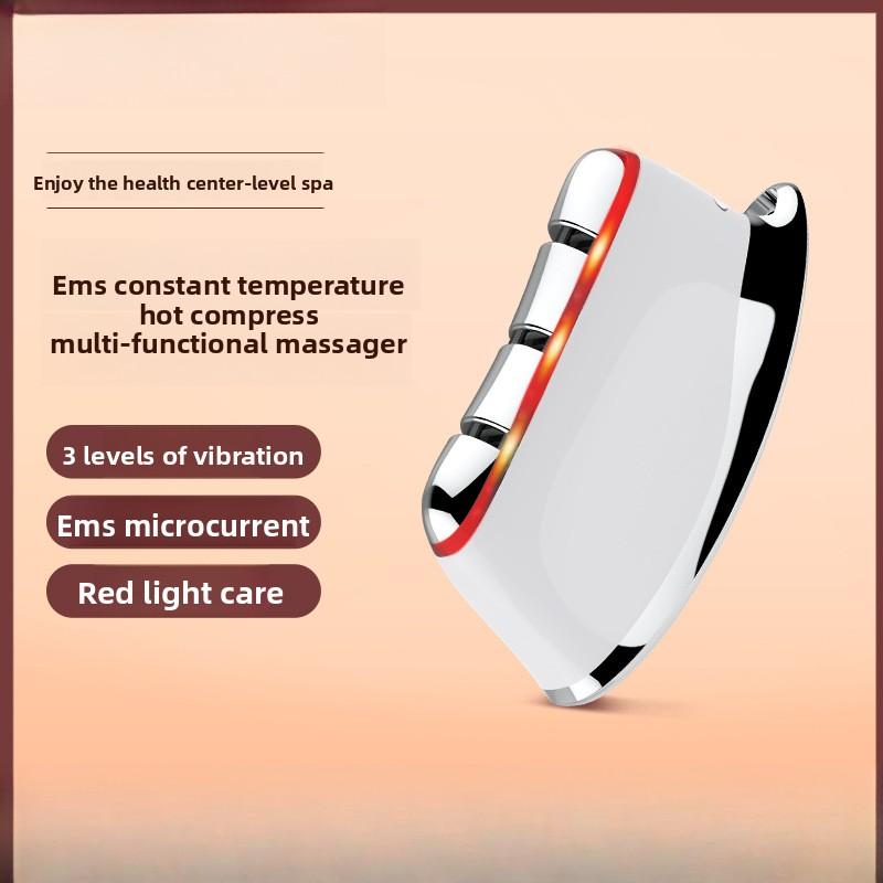 Micro-current Beauty Instrument Facial Facial Scraping Household Lifting and Firming Electric Bianshi Scraping Board Meridian Dredging Instrument
Micro-current Beauty Instrument Facial Facial Scraping Household Lifting and Firming Electric Bianshi Scraping Board Meridian Dredging Instrument