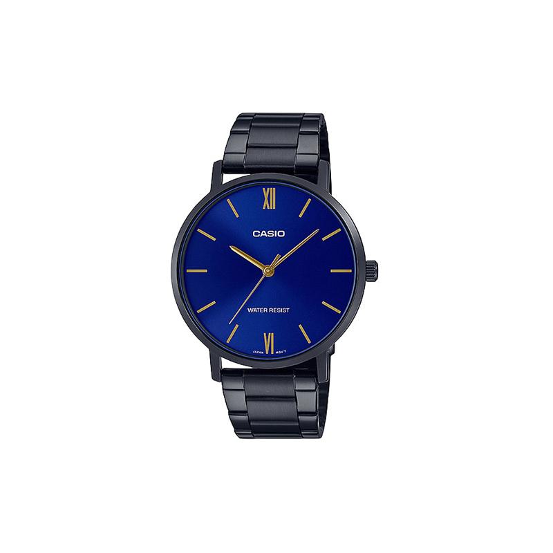 Casio STANDARD Series Classic Simple Exquisite Fashion Blue 1 Three-fold Buckle Waterproof Quartz Movement Stainless Steel Strap Japanese MTP-VT01B-2B синій
Casio STANDARD Series Classic Simple Exquisite Fashion Blue 1 Three-fold Buckle Waterproof Quartz Movement Stainless Steel Strap Japanese MTP-VT01B-2B синій