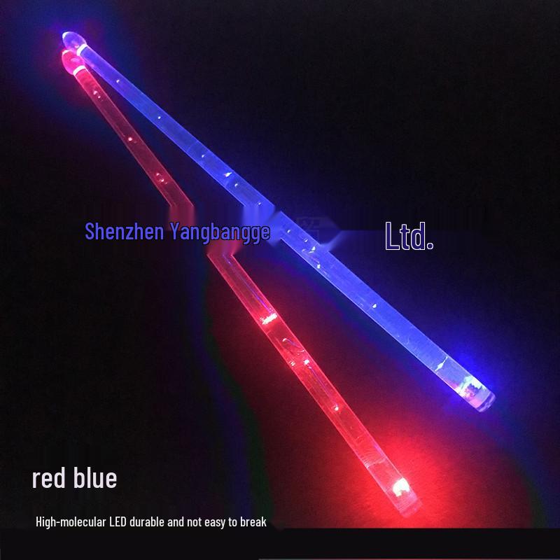USB Rechargeable 13-Color/15-Color LED Glow Drumsticks for Night Performances Polycarbonate (PC) 5A
USB Rechargeable 13-Color/15-Color LED Glow Drumsticks for Night Performances Polycarbonate (PC) 5A