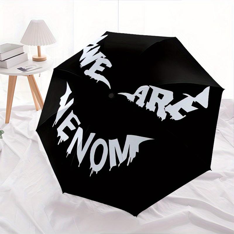 Venom Theme Automatic Compact Folding Cute Umbrella - Portable and Durable, 8-Bone Iron Umbrella for All Weather0707064
Venom Theme Automatic Compact Folding Cute Umbrella - Portable and Durable, 8-Bone Iron Umbrella for All Weather0707064