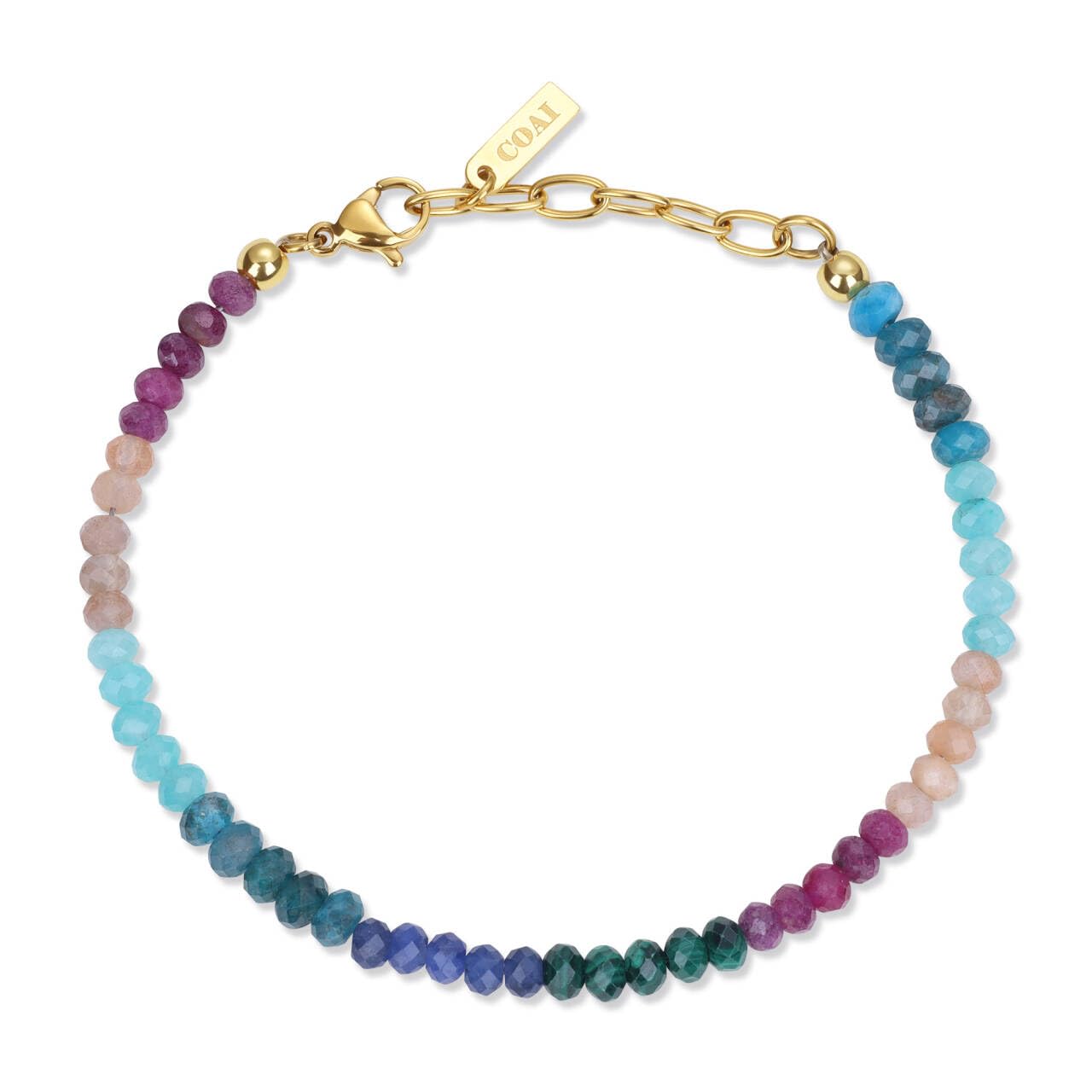 Koai 4mm Chakra Multicolor Bead Power Stone Bracelet for Women
Koai 4mm Chakra Multicolor Bead Power Stone Bracelet for Women