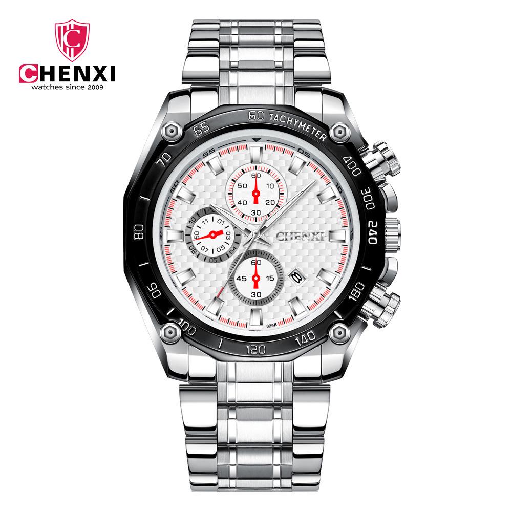 Chenxi Watch, Steel Strap Watch, Men S Trendy Watch, Student Watch, Waterproof Sports Watch белый
Chenxi Watch, Steel Strap Watch, Men S Trendy Watch, Student Watch, Waterproof Sports Watch белый