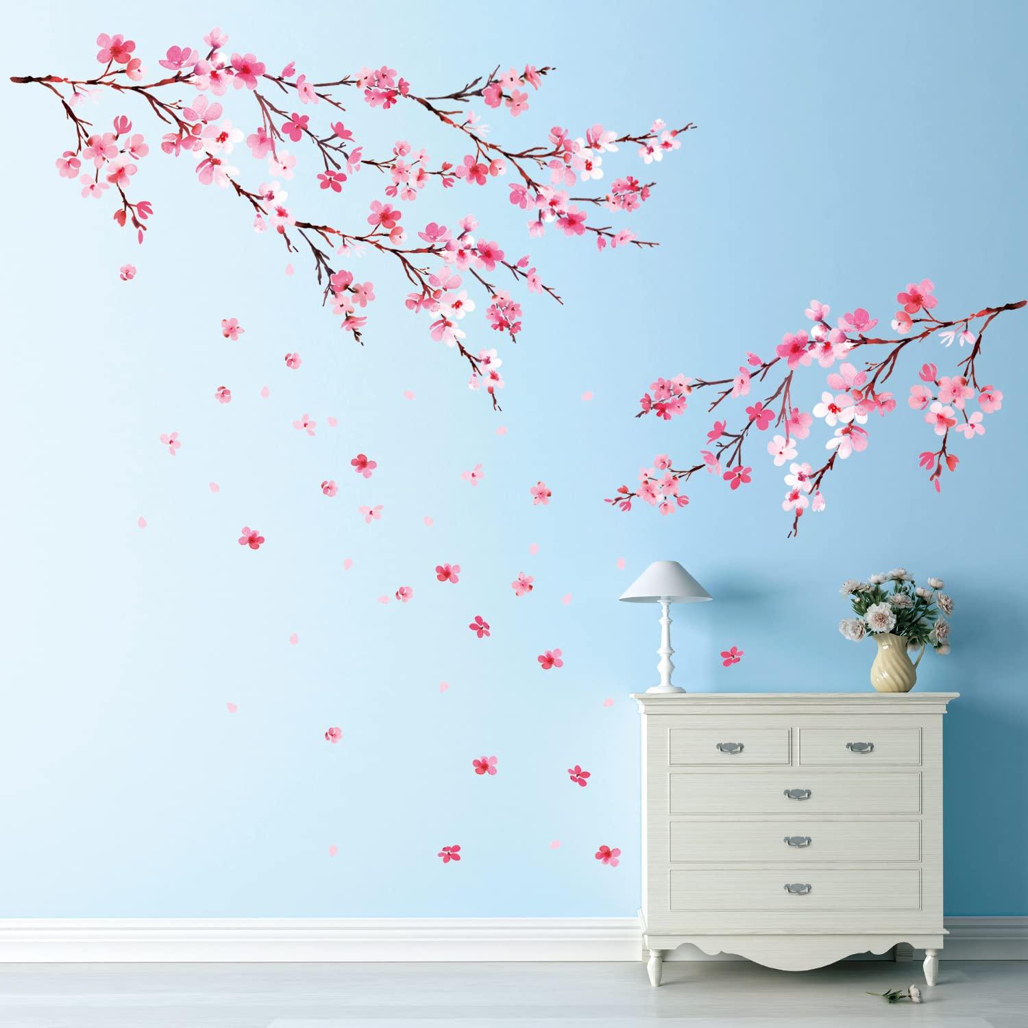 DECOWALL Watercolor Cherry Blossom Wall Stickers Deco Kindergarten Nursery Kids Room DIY Wall Transfer Sticker Wall Art Sticker Boys Girls 15 Years
DECOWALL Watercolor Cherry Blossom Wall Stickers Deco Kindergarten Nursery Kids Room DIY Wall Transfer Sticker Wall Art Sticker Boys Girls 15 Years