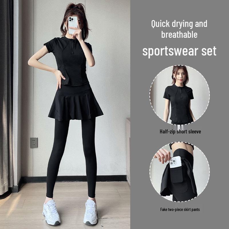 Women s Summer 2024 High-End Sportswear Set: Climbing, Running, Badminton, Yoga Skirt & Pants Large
Women s Summer 2024 High-End Sportswear Set: Climbing, Running, Badminton, Yoga Skirt & Pants Large