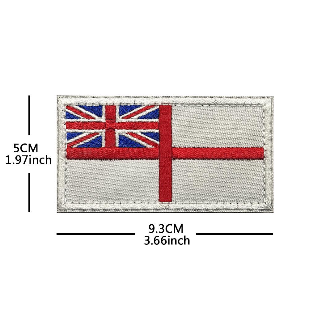 Royal Navy UK Embroidered Velcro Patch with Union Jack Design
Royal Navy UK Embroidered Velcro Patch with Union Jack Design