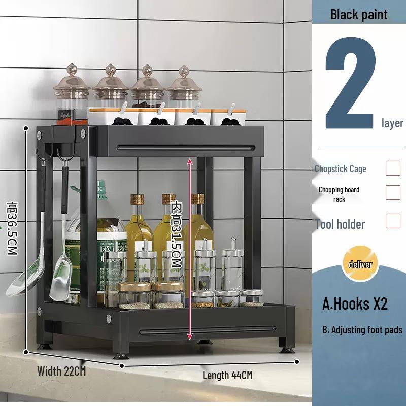 Nana 2-Tier Kitchen Countertop Spice Rack
Nana 2-Tier Kitchen Countertop Spice Rack