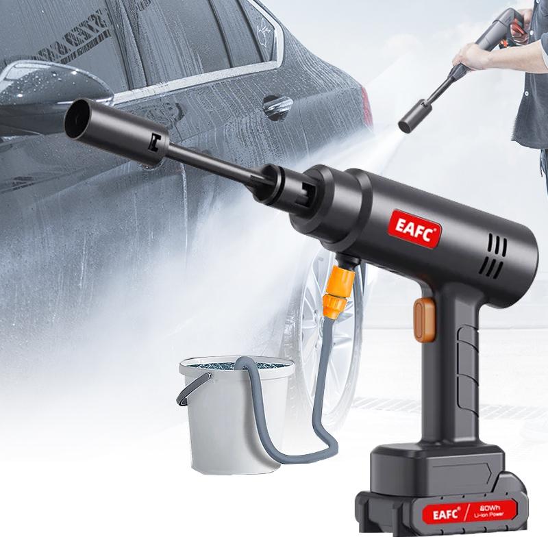 21V 60Bar Wireless High Pressure Car Wash Water Spray Gun Portable High Pressure Washer Foam Generator Auto Home Garden Cleaning Battery Powered
21V 60Bar Wireless High Pressure Car Wash Water Spray Gun Portable High Pressure Washer Foam Generator Auto Home Garden Cleaning Battery Powered