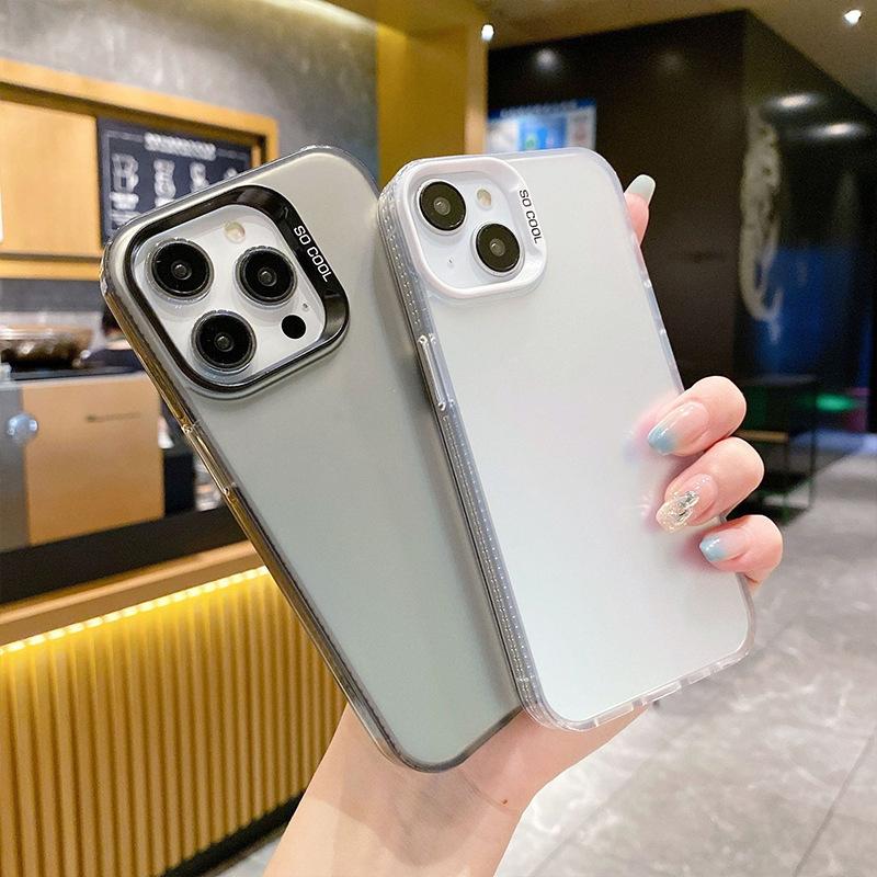 Suitable for Apple 15 Phone Case, 16Pro Matte Color-matching 12 Simple XS Anti-drop 11 Protective Case iPhone 16
Suitable for Apple 15 Phone Case, 16Pro Matte Color-matching 12 Simple XS Anti-drop 11 Protective Case iPhone 16