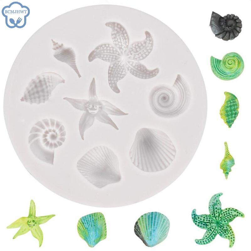 1pcs Cake Decorating Tools Diy Sea Creatures Conch Starfish Shell Fondant Cake Candy Silicone Molds Creative Diy Chocolate Mold
1pcs Cake Decorating Tools Diy Sea Creatures Conch Starfish Shell Fondant Cake Candy Silicone Molds Creative Diy Chocolate Mold
