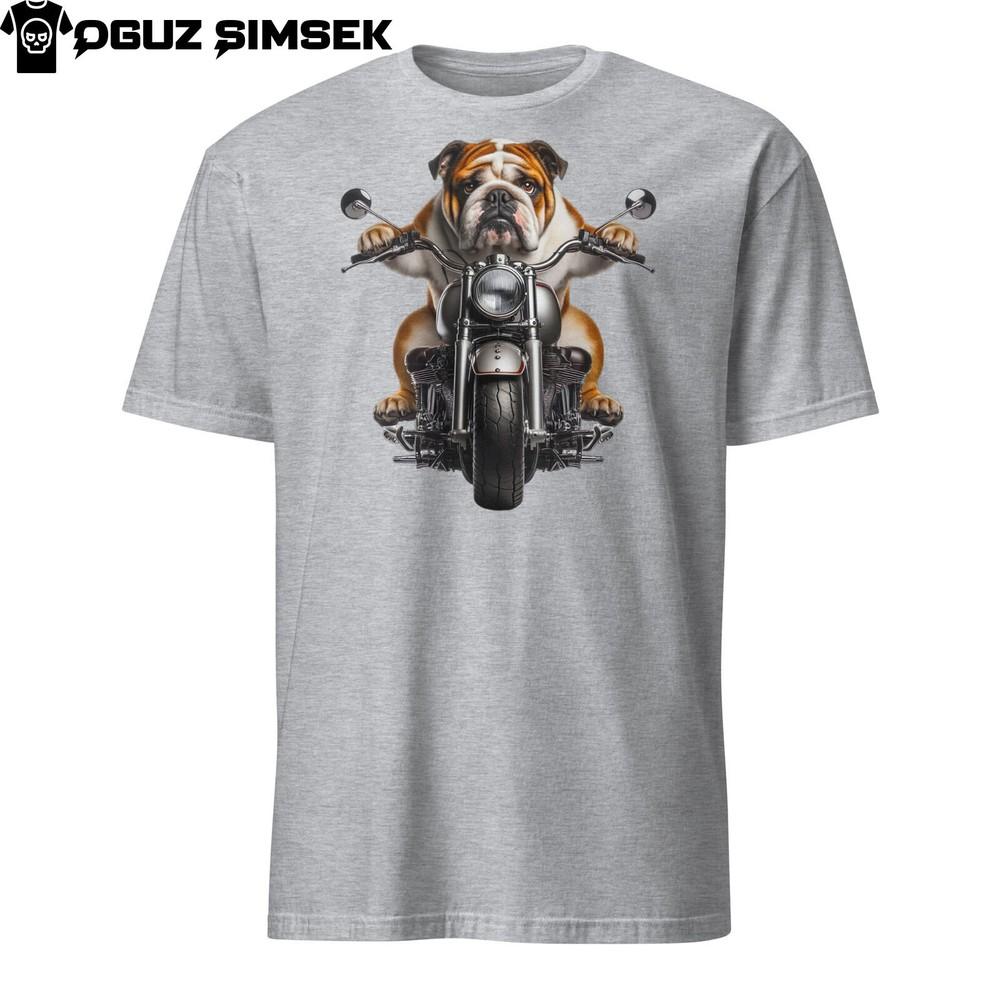 Dog Lover Tee - British Bulldog on Motorcycle - Short-Sleeve Unisex T-Shirt 4XL
Dog Lover Tee - British Bulldog on Motorcycle - Short-Sleeve Unisex T-Shirt 4XL