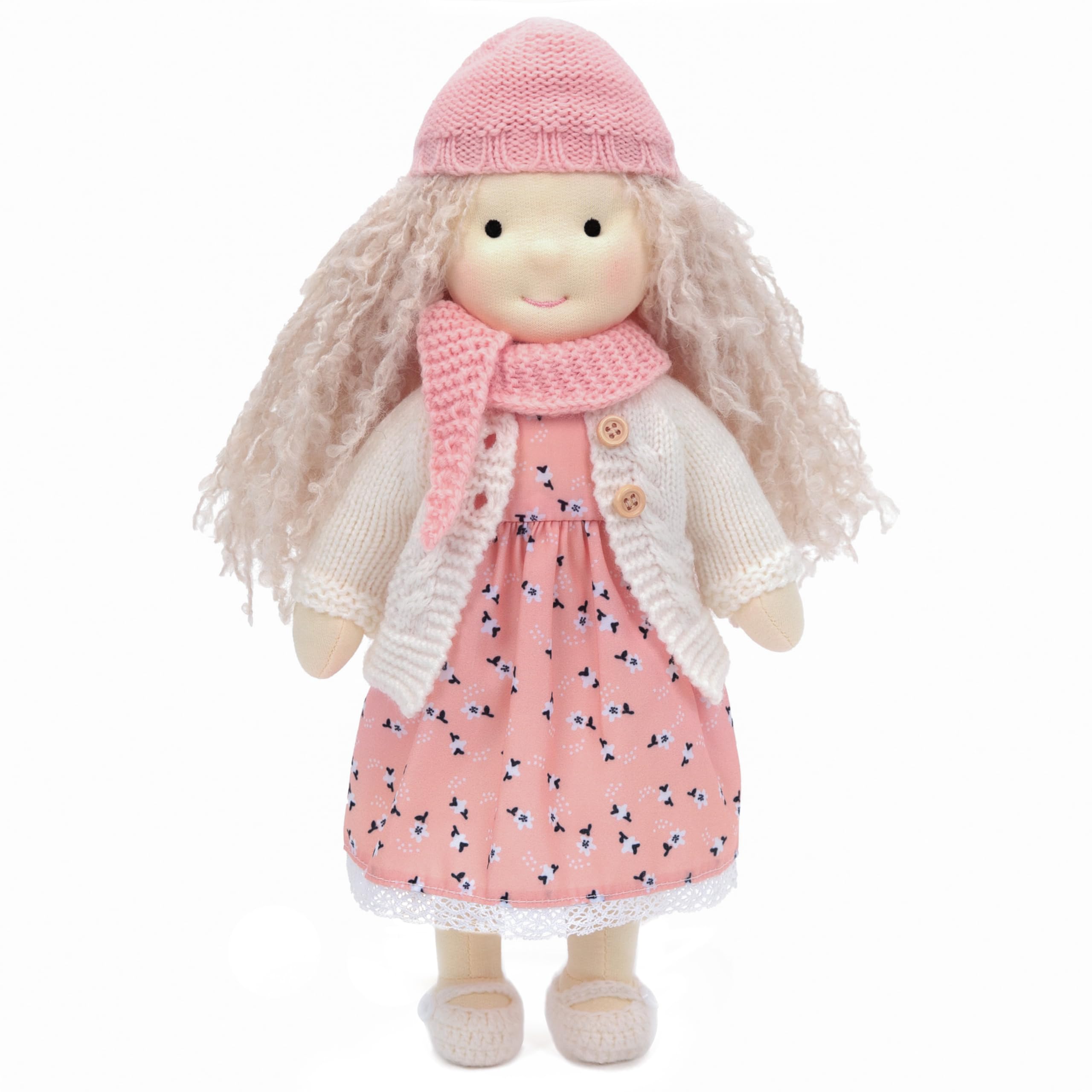 BlissfulPixie Waldorf Doll Handmade Doll Julka 30cm Soft Girl Cute Stuffed Animal Best Doll for Kids -
BlissfulPixie Waldorf Doll Handmade Doll Julka 30cm Soft Girl Cute Stuffed Animal Best Doll for Kids -
